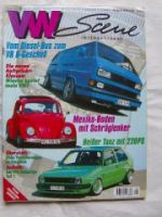 VW Scene 8/1996 T3 VR6,Golf II,1303LS Cabrio,Polo II G40