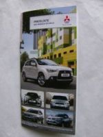 Mitsubishi Preisliste 3/2012 Lancer ASX Colt Outlander L200