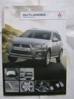 Mitsubishi Outlander Zubehör Prospekt September 2011