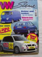 VW Scene 5/1998 T1 Transporter, Lupo Rennversion,Karmann Ghia Ty