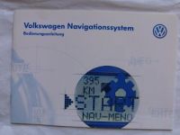 VW Navigationssystem Anleitung April 1997 Rarität