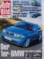 Auto Bild 15/2002 Irmscher Inspiro,E87, Porsce Boxster,Kia Magen