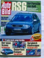 Auto Bild 22/2002 Audi RS6,Scènic, Kangoo Dauertest,Corolla 1.4