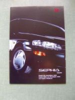 Kia Sephia Zubehör Prospekt  1996 +Preisliste