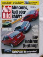Auto Bild 17/2001 316ti E46 Compact vs. A3 vs. C180 Sportcoupè