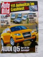 Auto Bild 48/2004 Nissan Murano,Audi Q5,BMW X3,X-Trail,Tucson,