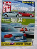 Auto Bild 43/2004 Audi a4 vs. 325i E46 vs. C230K W203,