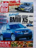 Auto Bild 40/2004 Dacia Logan 1.6, CLS 55AMG, A3 Sportback