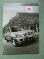 Kia Sportage 4/2005 Preisliste