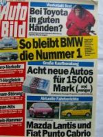 Auto Bild 43/1993 Fiat Punto Cabrio, Mazda Lantis,