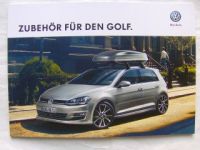VW Zubehör Golf VII Zubehör Katalog September 2012