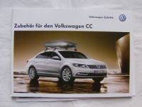 VW CC Zubhör Prospekt Januar 2012 NEU