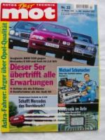 mot 22/1995 BMW 528i E39 vs. E320 W210 vs. A6 2.8 30V