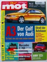 mot 17/1995 Mercedes C200 W202 Dauertest,BMW 323i E36