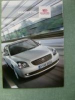 Kia Magentis Prospekt +Preisliste 1/2006 NEU