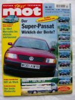 mot 22/1996 Audi A4 1.8T vs. Vectra 2.0 16V vs. C220 W202