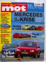 mot 26/1997 BMW 323ti compact vs. VW Golf V5,A6 Avant