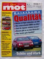 mot 3/1998 Audi S8 vs. Jaguar XJR vs. E55 AMG W210