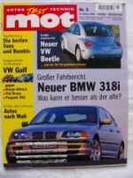 mot 5/1998 VW Golf IV vs. Almera vs. Brava vs. 306