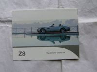 BMW Z8 Roadster E52 USA Prospekt Poster 1999