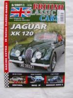 British Classic Cars 6/2007 Jaguar XK120, MG F,Morgan Aero 8