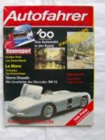 Autofahrer 9+10/1986 Mercedes Benz 300SL,Range Rover Vogue Injec