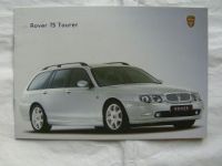 Rover 75 Tourer R40 März 2001 +Preisliste