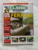 Classic & Sports Car 9/2007 Ferrari Anniversary,E-type,
