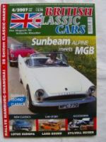 British Classic Cars 4/2007 Sunbeam Alpine meets MGB