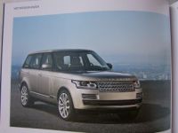 Landrover Range Rover Preisliste 2012 NEU