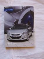 Hyundai i40 Pressemappe 2011 Rarität +CD