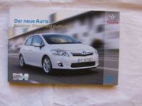 Toyota Auris +Vollhybrid Pressebuch