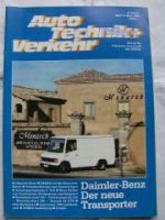 Auto Technik + Verkehr 2,5/1986 Mercedes Benz 507D, 811D