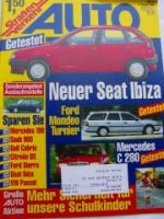 Auto Straßenverkehr 16/1993 Seat Ibiza,Mondeo Turnier