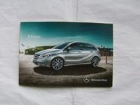 Mercedes Benz B-Klasse BR246 Dezember 2012