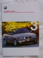 BMW 3er Cabriolet E36 318i 320i 328i September 1998
