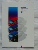 BMW 3er compact E36/5 Individual Sonderprospekt 1995