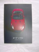 Jaguar F-Type Prospekt September 2012 NEU