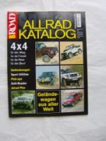Off Road Allrad Katalog Modelljahrgang 2002 4X4