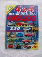 Off Road Allradkatalog 4X4 5/1994 250 Modelle