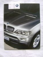 BMW X5 E53 3.0i 4.4i 4.8is 3.0d +Edition März 2005