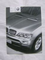 BMW X5 E53 3.0i 4.4i 4.8is 3.0d April 2005 NEU