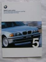 BMW 5-serie sedan 520i-540i,530d E39 März 1999