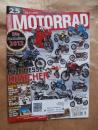 Motorrad 25/2011 BMW S1000RR,Dauertest Zwischenbericht Triumph Tiger 800,MW F800R Scrambler,