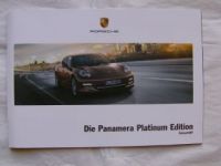 Porsche Panamera Platinium Edition Oktober 2012