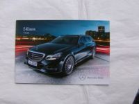 Mercedes Benz E-Klasse T-Modell Facelift Januar 2013