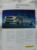 Mercedes Benz SLK Karmann Prospekt BR170