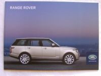 Land Rover Range Rover Neues Modell 2012 Prospekt