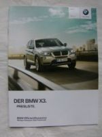 X3 xDrive20i 28i 35i,18d,20d,30d,35d +M Sportpaket