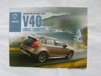 Volvo V40 Cross Country Zubehör Prospekt 2012